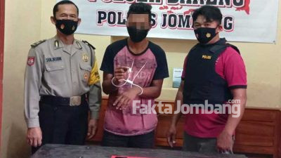 Tiga Pemuda Ditangkap di Bareng Jombang, Satu Tersangka Barusan Beli Sabu Rp 600 Ribu