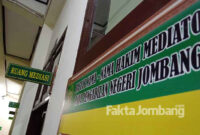 Ruang Mediasi Pengadilan Negeri (PN) Jombang.