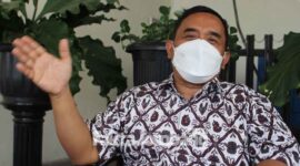 Mochamad Rodly, warga Dusun Pajaran, Desa/ Kecamatan Peterongan, Kabupaten Jombang, yang menggugat Ning Ema, Anggota DPR RI yang juga putri Bupati Jombang, beserta suaminya perkara utang Rp 2,65 Miliar, Kamis (2/9/2021).