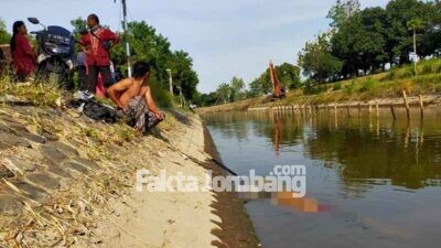 Penemuan mayat di sungai Turipinggir Megaluh Jombang