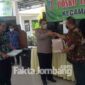 Prosesi pisah kenal Kapolsek Plandaan, Jombang, AKP Akwan dan Iptu Pranan Edi, Kamis (9/9/2021)