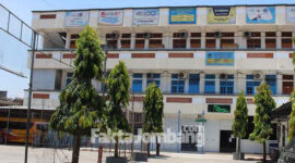 Gedung SMK Budi Utomo, Desa Gadingmangu, Kecamatan Perak, Kabupaten Jombang.