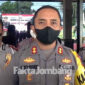 Kapolres Jombang AKBP Moh Nurhidayat, didampingi Kasat Lantas dan Kanit Laka Satlantas Polres Jombang,