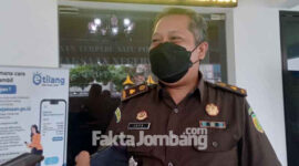 Kasi Pidana Umum Kejaksaan Negeri Jombang, Achmad Jaya.