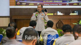 Pelatihan aplikasi BOS versi 2 kepada anggota Bhabinkamtibmas Polres Jombang.