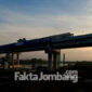 Progres Pembangunan Jembatan Ploso yang baru, Kabupaten Jombang.