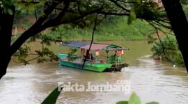 Tambangan sungai Brantas di Desa Brodot, Kecamatan Bandar Kedungmulyo, Kabupaten Jombang. (Foto: Istimewa)