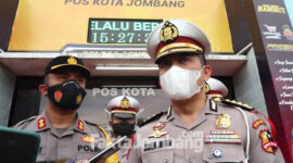 Kasubdit Jemenopsrek Ditkamsel Korlantas Polri, Kombes Polisi Indra Jafar saat berada di Jombang, Jawa Timur.
