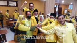 Musdalub DPD Partai Golkar Kabupaten Jombang di kantor DPD Partai Golkar Jawa Timur, Rabu (22/12/2021).