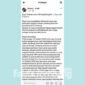 Tangkapan layar laporan/ surat terbuka yang dilayangkan warganet untuk Kapolri.