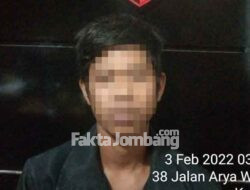 Hendak Tawuran, Seorang Pemuda Bersenjata Pedang Ditangkap Polisi di Jombang