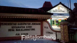Balai desa Bakalanrayung, Kecamatan Kudu, Kabupaten Jombang.