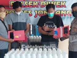 Polisi Tangkap 2 Pengedar Pil Dobel L di Cukir Jombang, Sita 70 Ribu Butir Dalam Kardus Tak Bertuan