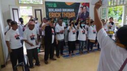 petani di mojowangi jombang deklarasi Erick Thohir jadi Presiden