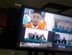 Hakim PN Jombang Vonis Tubagus Joddy 5 Tahun Penjara