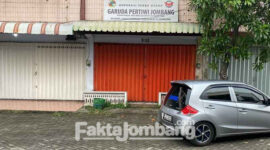 Salah satu sudut Ruko simpang tiga, Kabupaten Jombang.