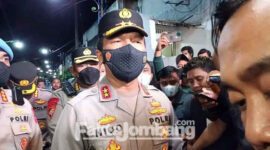 Kapolda Jawa Timur Irjen Pol Nico Afinta, saat berada di Ponpes Shiddiqiyyah, Desa Losari, Kecamatan Ploso, Kabupaten Jombang