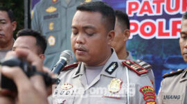 Kasatlantas Polres Jombang, AKP Rudi Purwanto.
