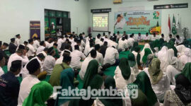 Tasyakuran ulang tahun PKB ke-24 di Graha Gusdur Kantor DPC PKB Jombang, Sabtu (23/7/2022) malam. 
