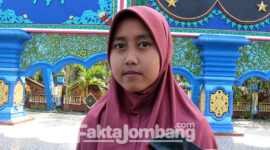 Yolanda Inka Anggraini, salah satu santriwati Pesantren Shiddiqiyyah, Jombang, asal Bengkulu 