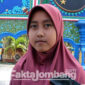 Yolanda Inka Anggraini, salah satu santriwati Pesantren Shiddiqiyyah, Jombang, asal Bengkulu 