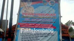 baiho pengumuman PTSL di Barongsawahan Jombang