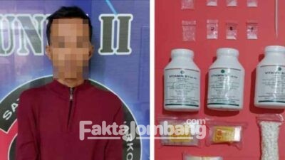 Pria Godong Jombang Digerebek di Kos-kosan Tunggorono Gegara Narkoba